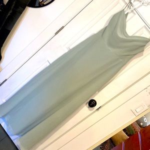 Agave/seafoam maxi bridesmaid dress, NWT